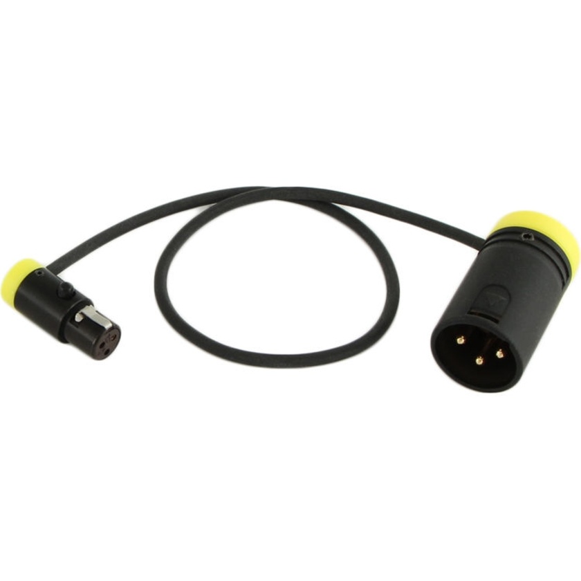 Cable Techniques CT-LPS-3TMX Low-Profile TA3F to LXPXLR-3M Cable (30.4cm, Yellow)