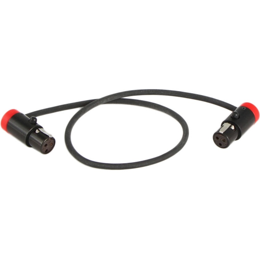 Cable Techniques CT-LPS33-12R LPS Low-Profile TA3F to TA3F Cable (30.4cm, Red)