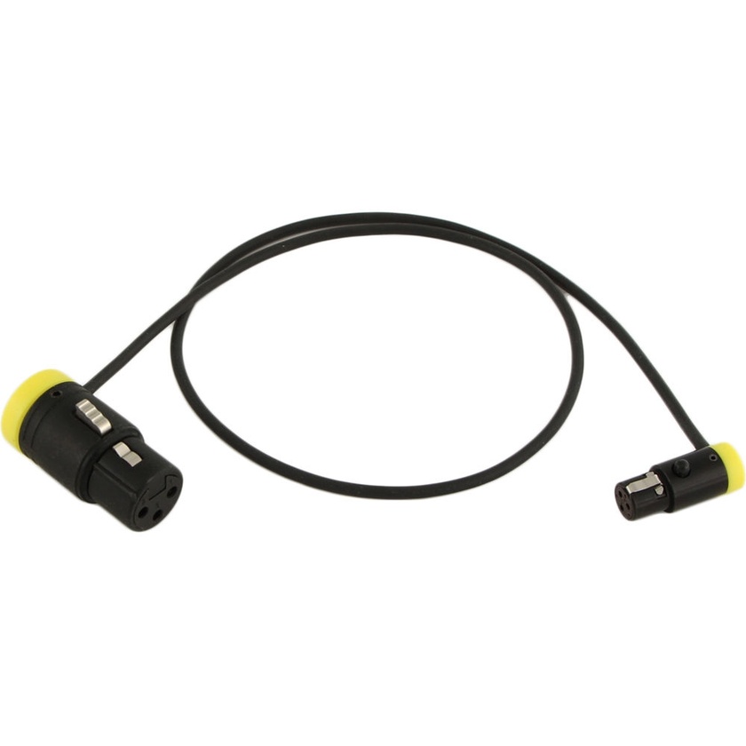 Cable Techniques CT-LPS-FX3T-18Y Low-Profile LPXLR-3F to TA3F Cable (45.7cm, Yellow)