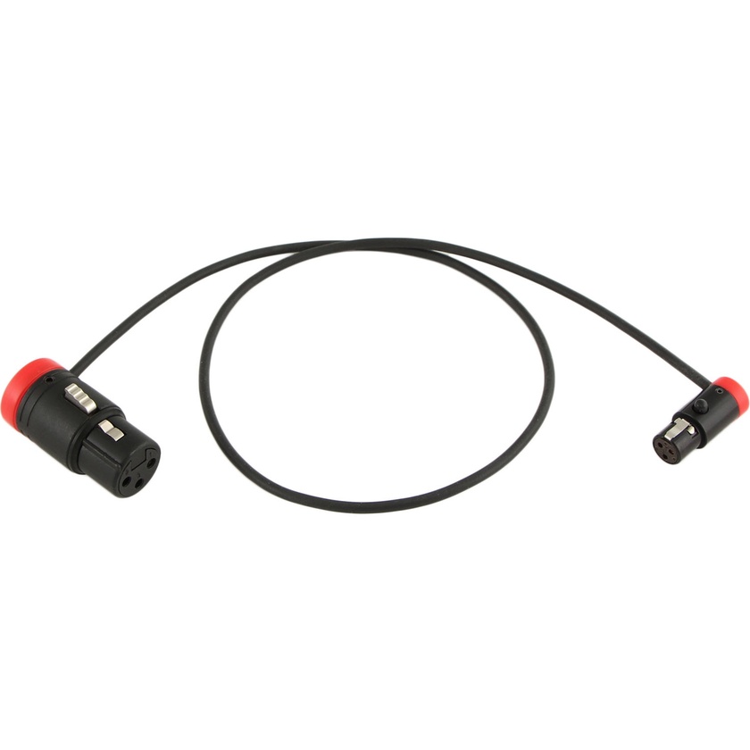 Cable Techniques CT-LPS-FX3T-24R Low-Profile LPXLR-3F to TA3F Cable (60.9cm, Red)