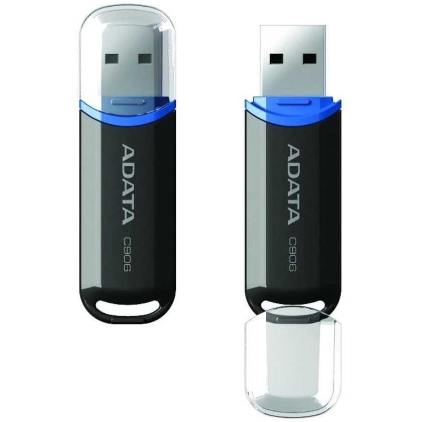 ADATA C906 Classic USB 2.0 8GB Flash Drive (Blue/Black)