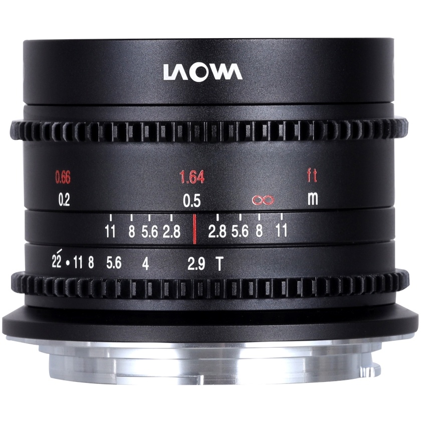 Laowa 9mm T2.9 Zero-D Cine for Canon RF (Dual Scale)