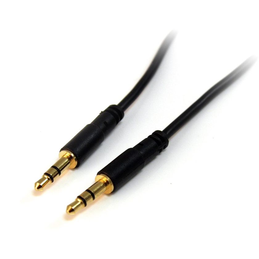 StarTech Slim 3.5mm Stereo Audio Cable - M/M (1.8m)