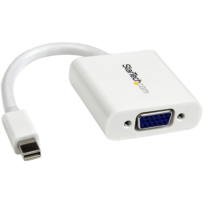 StarTech Mini DisplayPort to VGA Adapter (White)