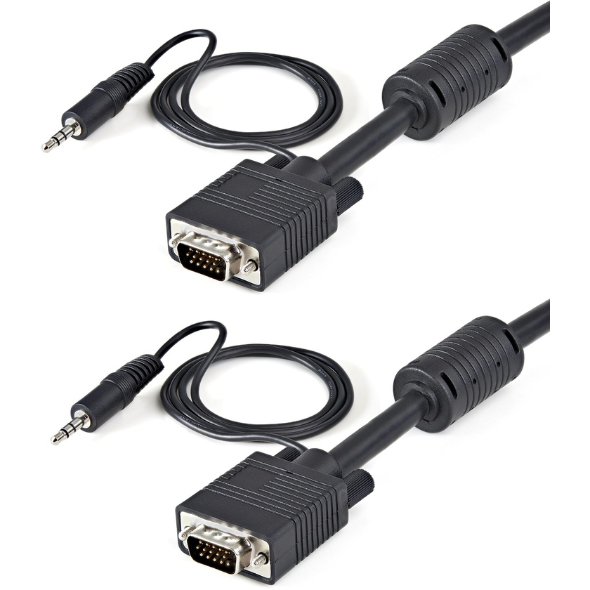 StarTech High Res Monitor VGA Cable w/ Audio (15m)