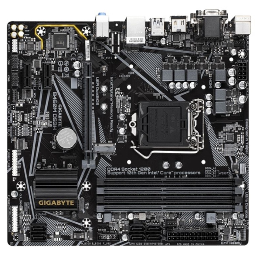Gigabyte B460M-DS3H mATX LGA1200 Motherboard