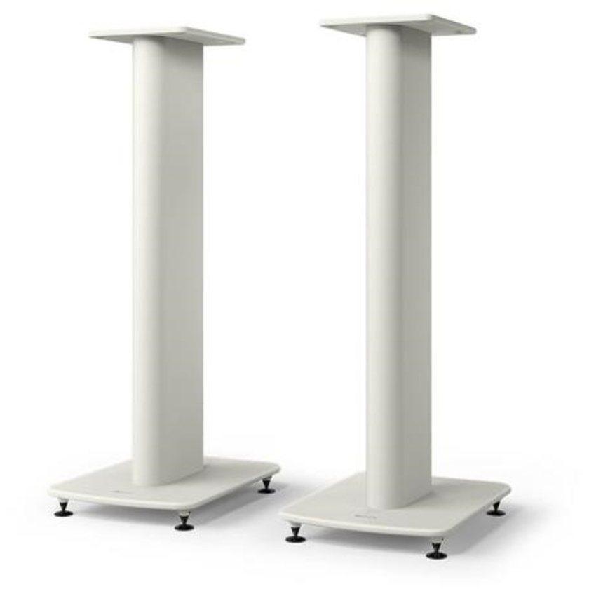 KEF S2 Speaker Floor Stand (Mineral White, Pair)
