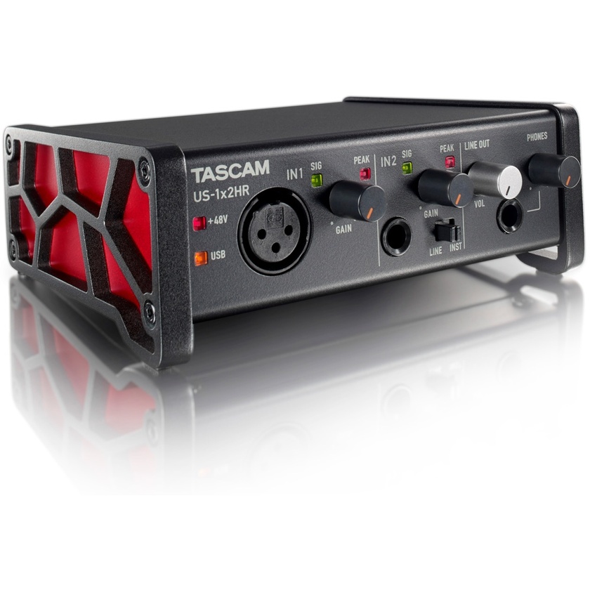 Tascam US-1X2HR 2In/2Out USB Audio Interface