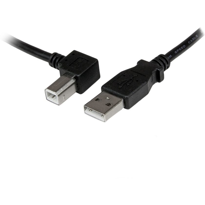 StarTech USB 2.0 A to Left Angle B Cable M/M (1m)