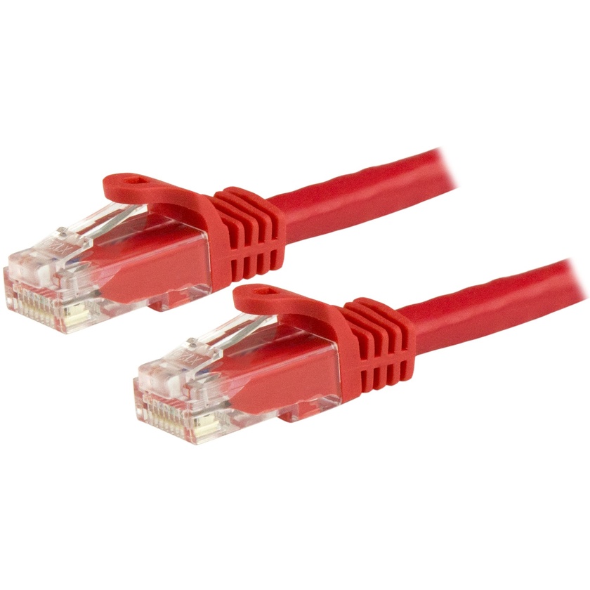 StarTech Snagless UTP Cat6 Patch Cable (Red, 3m)