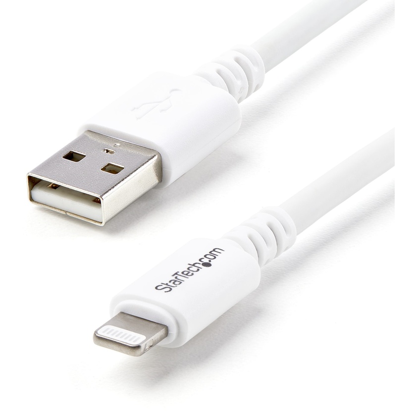 StarTech 8-pin Lightning to USB Cable (White, 3m)