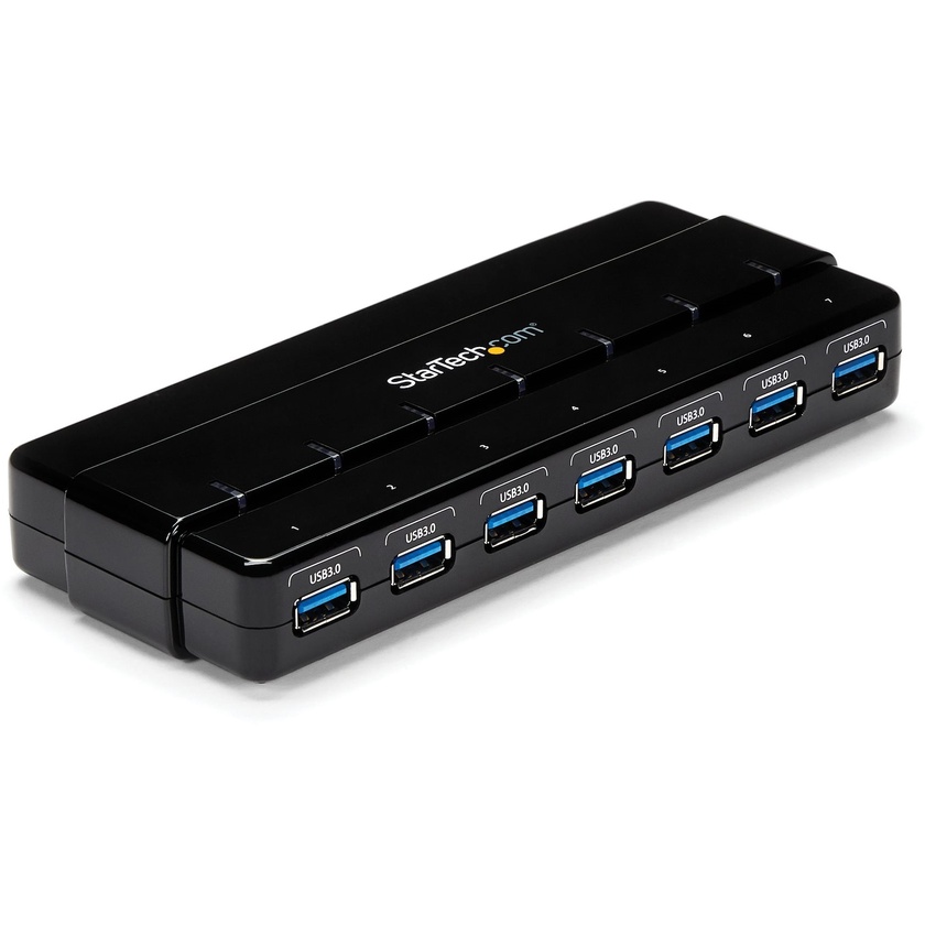 StarTech 7 Port SuperSpeed USB 3.0 Hub w/ Adapter