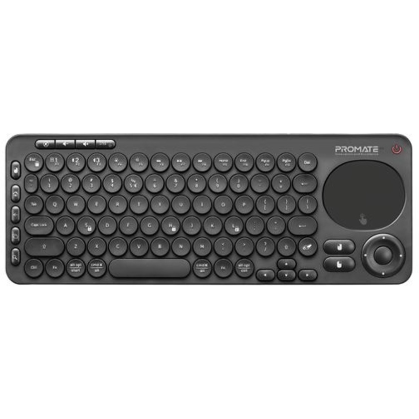 PROMATE KeyPad-1 Dual Mode Portable Wireless Multimedia Keyboard with Touchpad