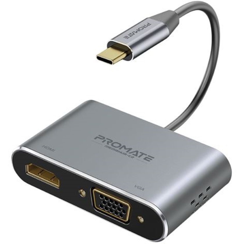 Promate MediaHub-C2 High Definition USB-C Display Adapter