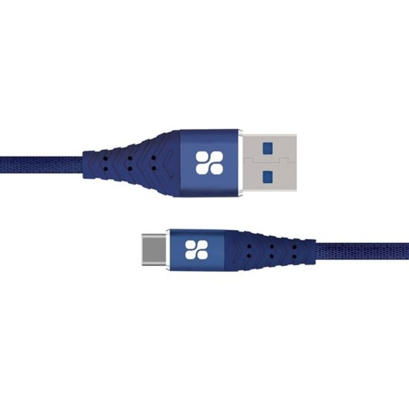 PROMATE NerveLink-C 1.2m High Speed Data Sync and Charge USB-C Cable (Blue)