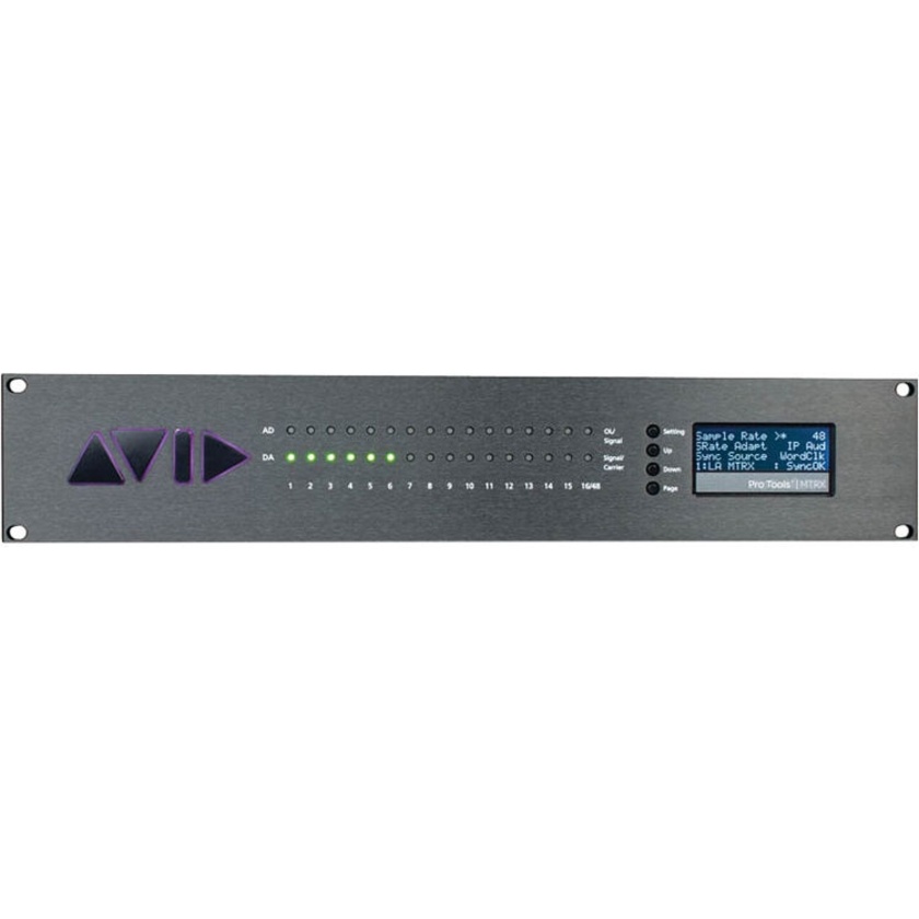 Avid Pro Tools MTRX Audio Interface Base Unit with MADI and Pro Mon 2 Monitoring Control