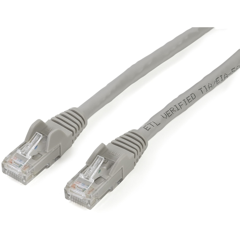 StarTech Snagless UTP Cat6 Patch Cable (Gray, 2m)