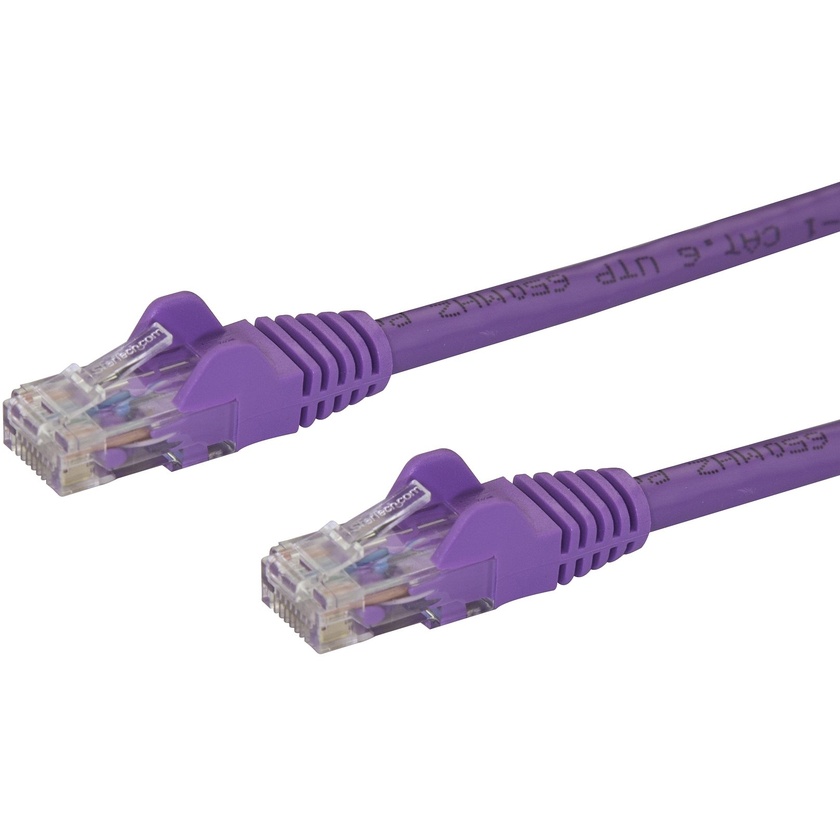 StarTech Snagless UTP Cat6 Patch Cable (Purple, 2m)