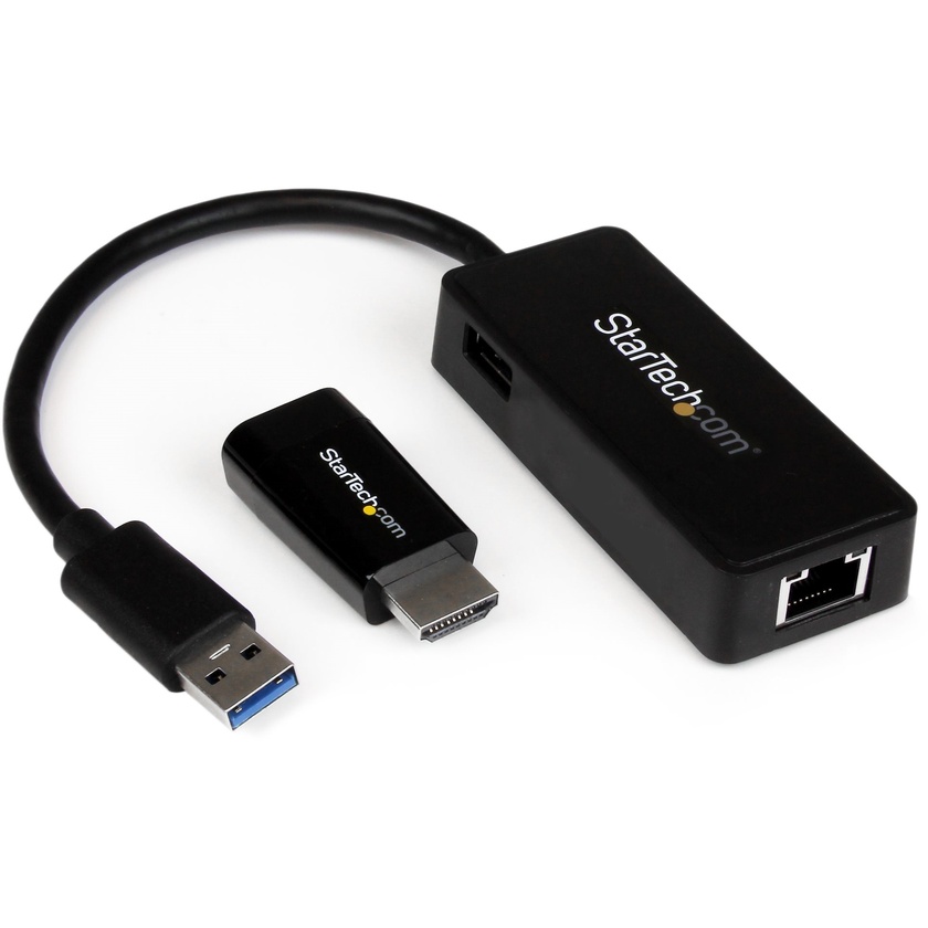 StarTech Samsung Chromebook 2 & Series 3 HDMI to VGA and USB 3.0 Gigabit Ethernet Accessory Bundle