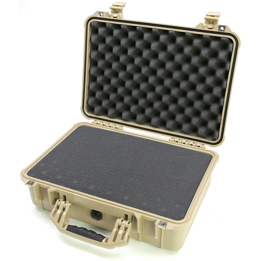 Pelican 1500 Case (Desert Tan, With Foam)