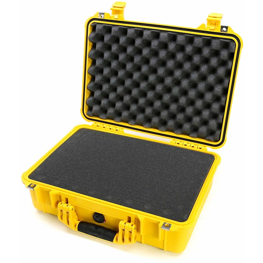 Pelican 1500 Case (Yellow, With Foam)