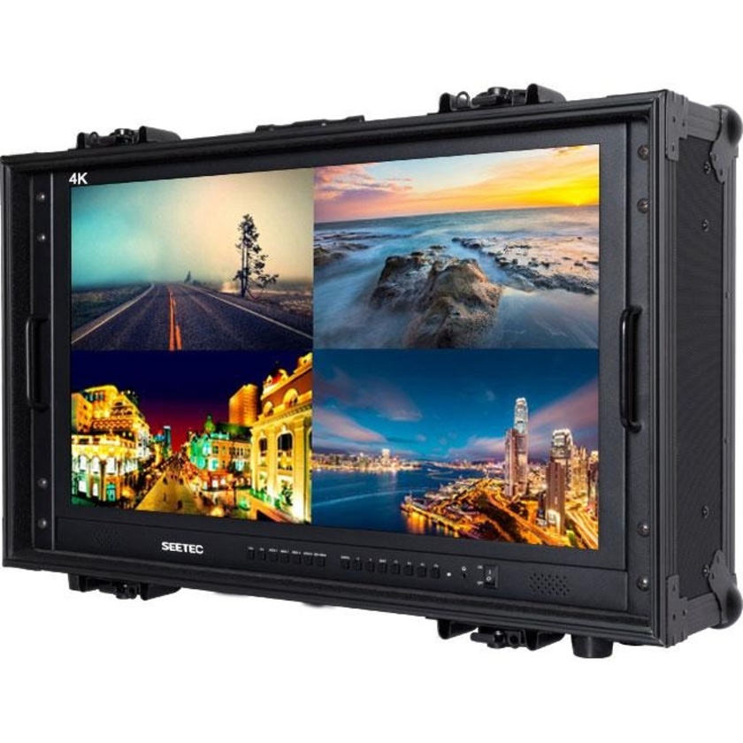 SEETEC 28" 4K Quad View Carry-On Broadcast Monitor