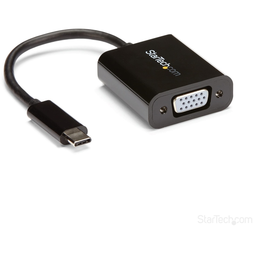 StarTech USB-C to VGA Adapter (Black)