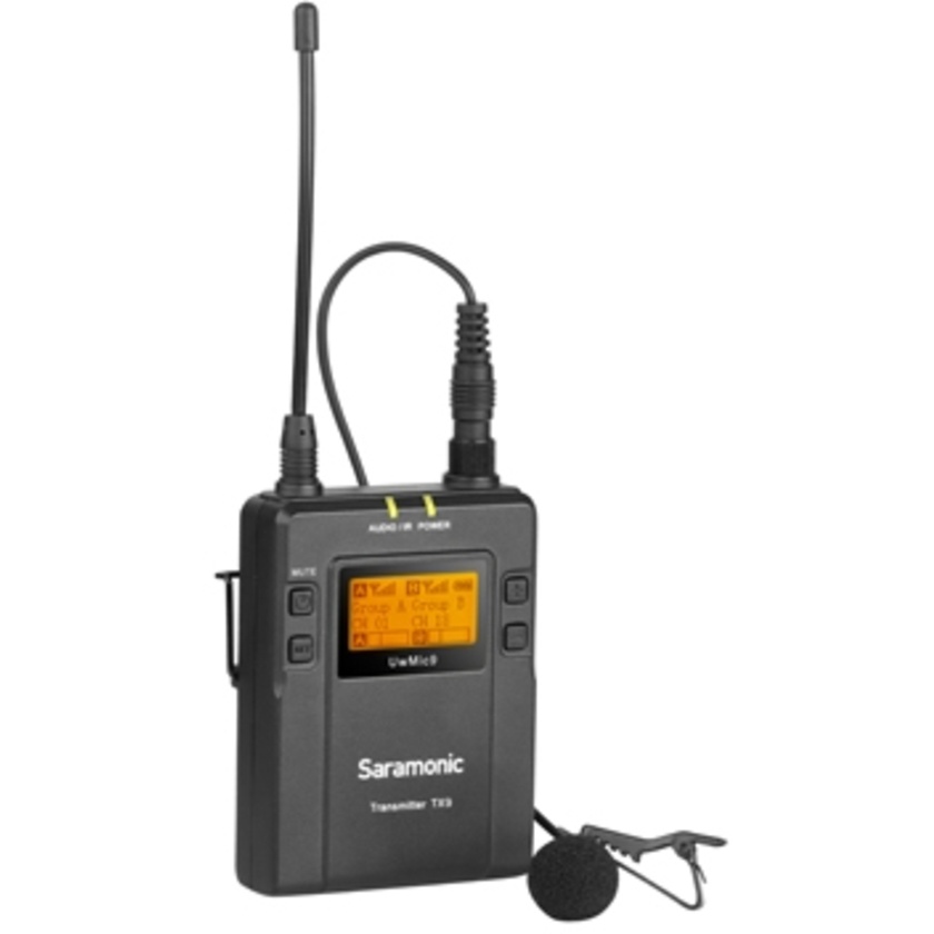 Saramonic UwMic9 TX9 V2 Bodypack Transmitter And Clip On Microphone