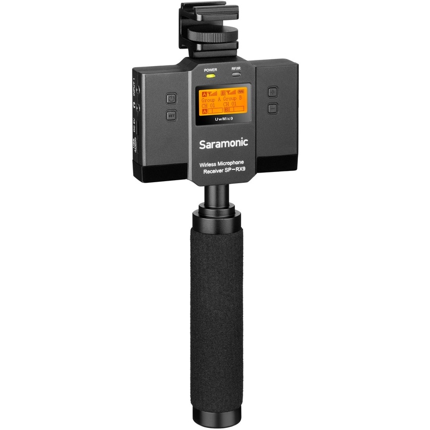 Saramonic SP-RX9 UwMic9 Series Dual-Channel UHF Wireless Receiver/Mixer
