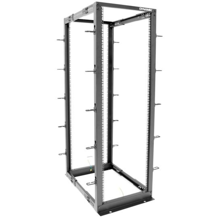DYNAMIX 27RU 4 Post Depth Adjustable Open Frame Rack