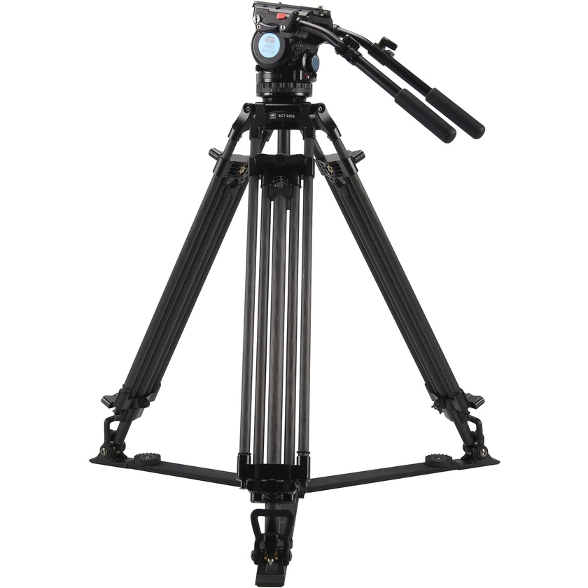 Sirui BCT-2203 Carbon Fibre Tripod & BCH-20 Video Head Bundle