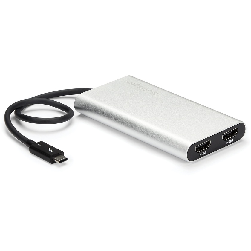 StarTech Thunderbolt 3 to Dual HDMI Adapter - 4K (Windows only Compatible)