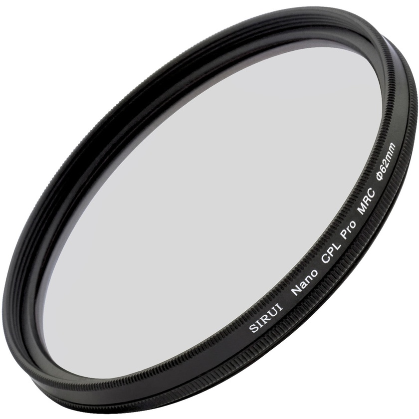 Sirui 62mm Ultra Slim S-Pro Nano MC Circular Polarizer Filter (Aluminium Filter Ring)