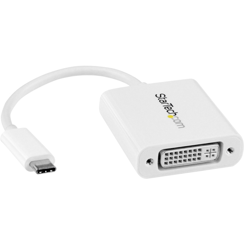 StarTech USB-C to DVI Adapter (White)