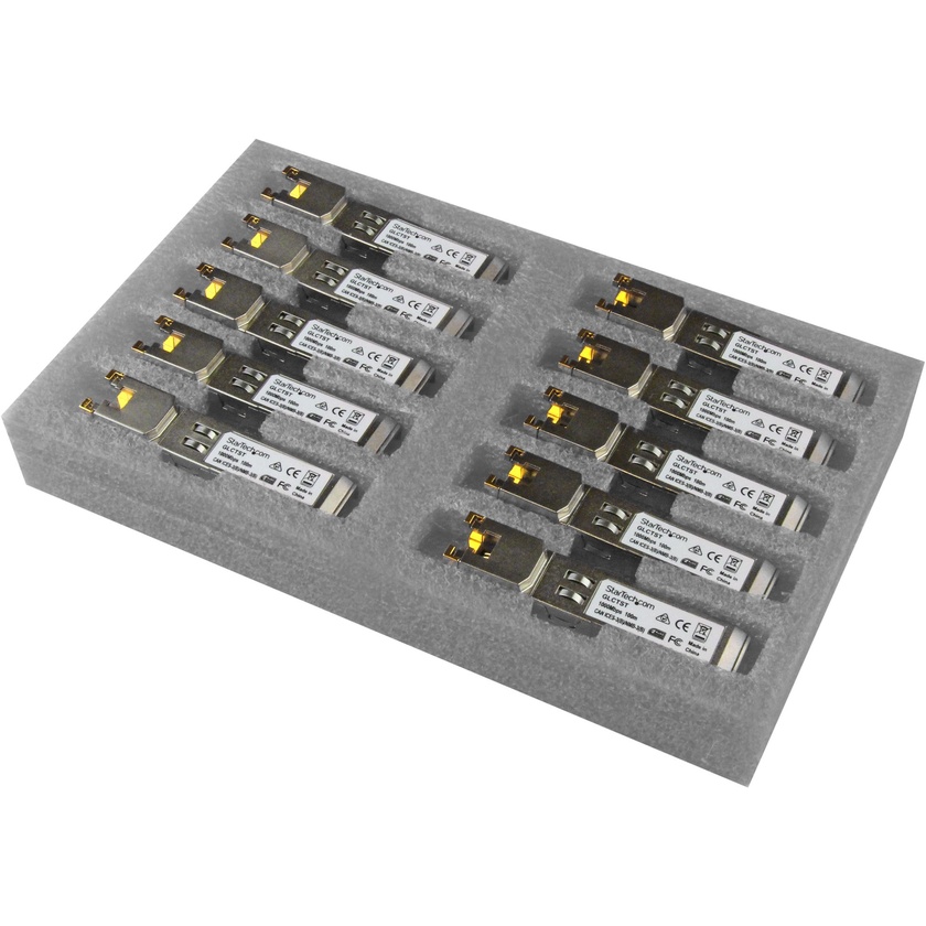 StarTech Cisco GLC-T Compatible SFP Module (10 Pack)