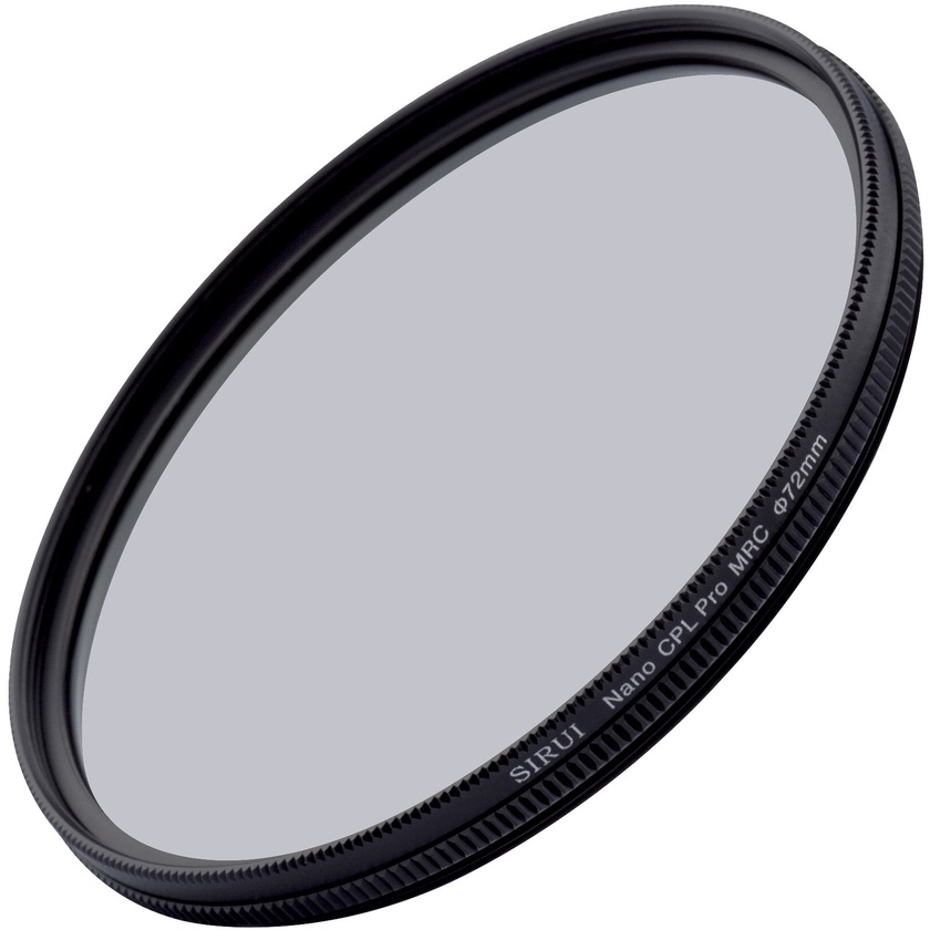 Sirui 72mm Ultra Slim S-Pro Nano MC Circular Polarizer Filter (Aluminium Filter Ring)