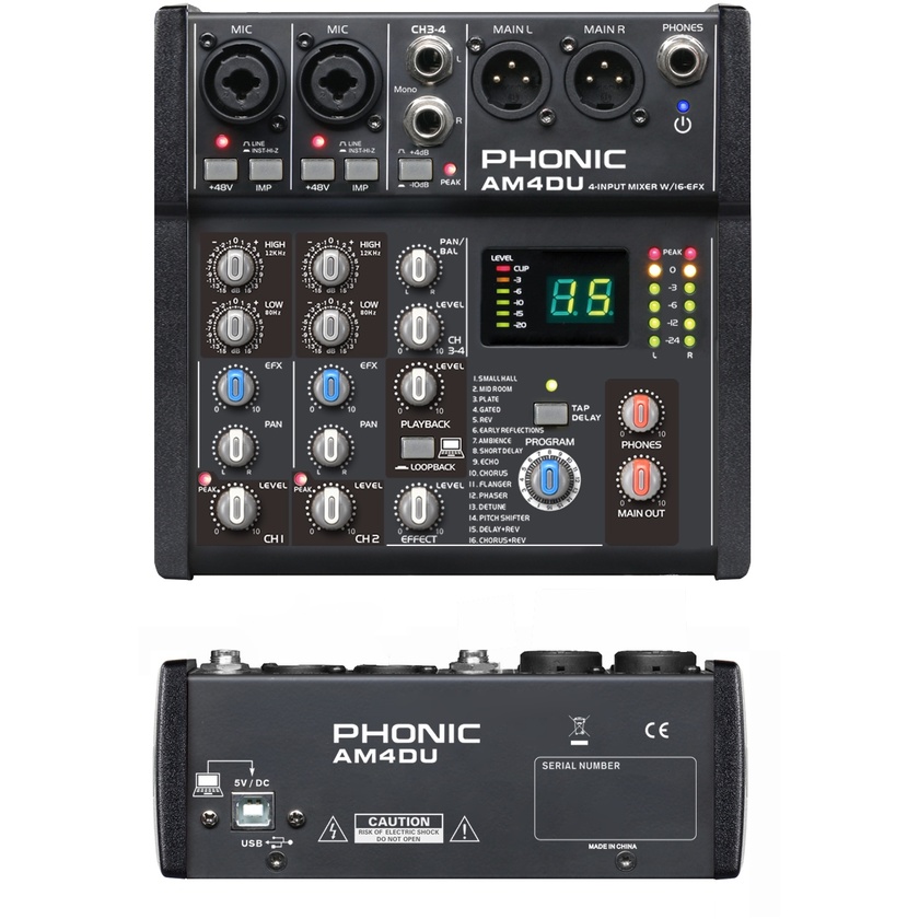 Phonic Phonicaster S-Kit Podcasting Studio Package
