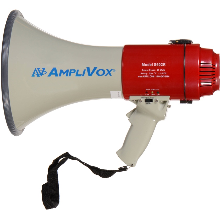 AmpliVox Sound Systems S602 Mity-Meg 25W Megaphone