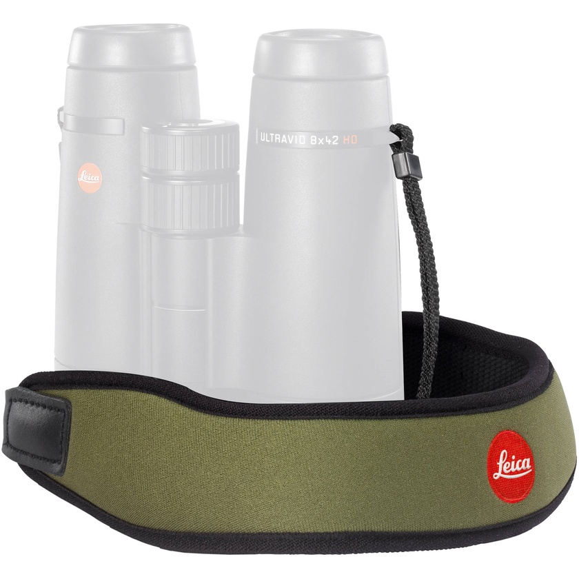 Leica Neoprene Binocular Strap (Olive Green)