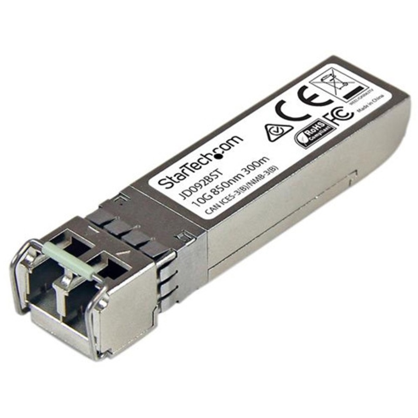 StarTech 10 Gigabit Fiber SFP+ MM LC with DDM Transceiver Module - HP JD092B Compatible