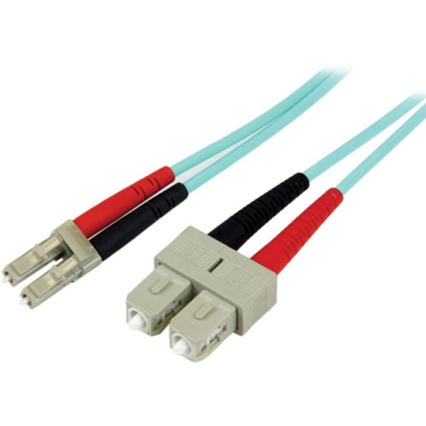 StarTech 10 Gb Multimode 50/125 Duplex LSZH Fiber Patch Cable LC - SC (10m)
