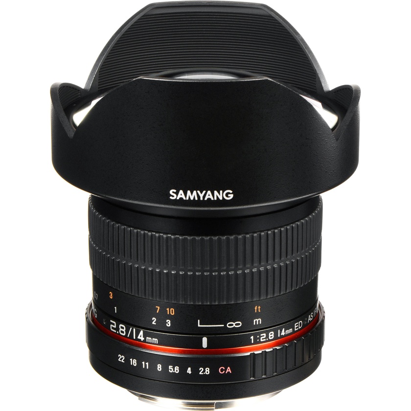 Samyang 14mm f/2.8 MK2 ED AS IF UMC Lens for Canon EF