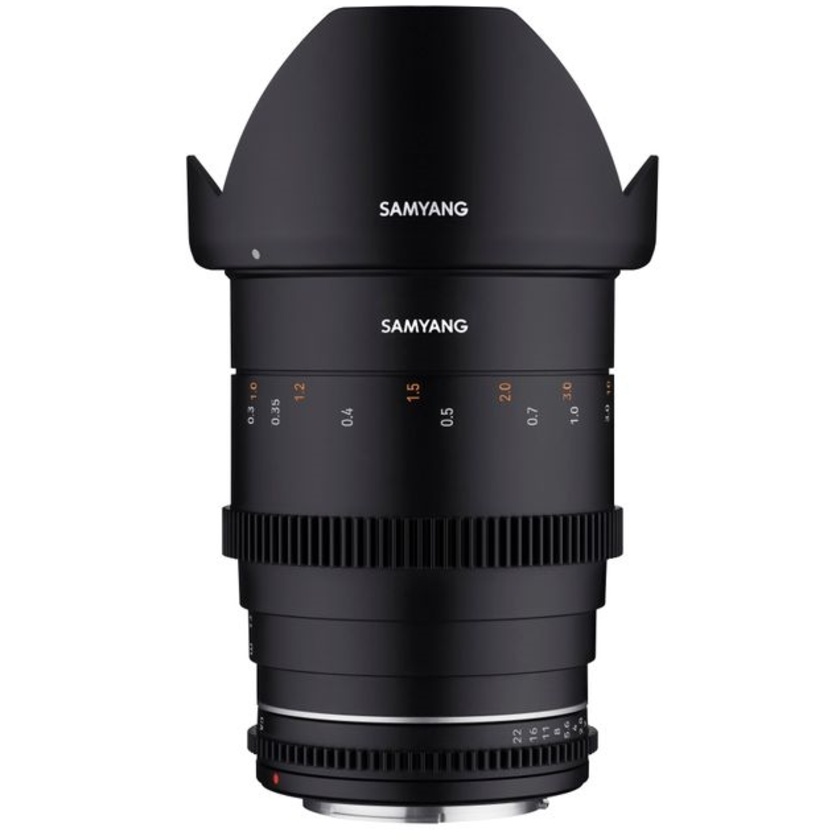 Samyang 35mm T1.5 VDSLR II (MK2) Cine Lens for Nikon F Mount