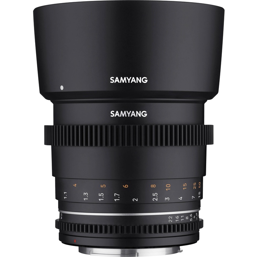Samyang 85mm T1.5 VDSLR II (MK2) Cine Lens (F Mount)