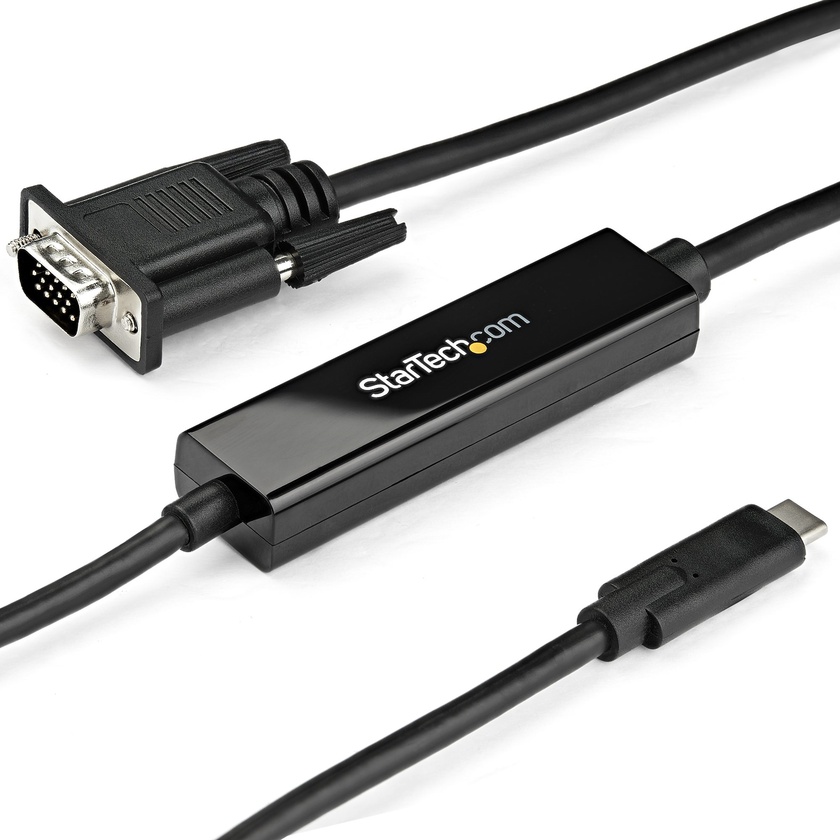 StarTech USB C to VGA Active Adapter Cable (1m)