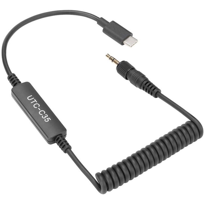 Saramonic UTC-C35 Locking 3.5mm Male to USB Type-C Cable with A-to-D Converter Cable - Open Box