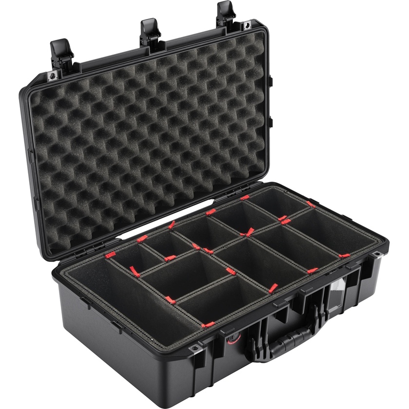 Pelican 1555 Air Case (Black, With TrekPak Insert)