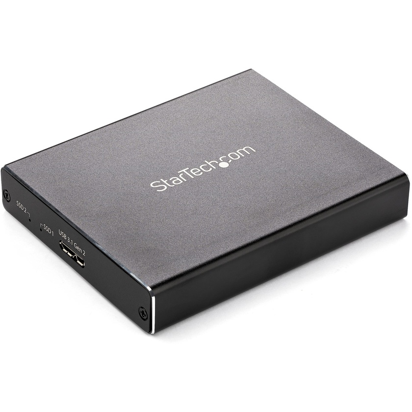 StarTech Dual M.2 Enclosure - RAID USB 3.1 Gen 2