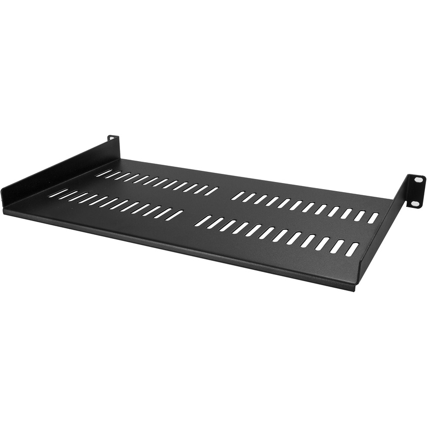 StarTech 1U Vented Server Rack Cabinet Shelf (10" Deep)