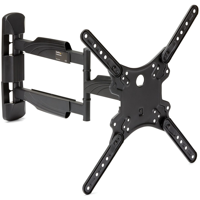 StarTech Full Motion Low Profile Universal Flat Screen TV Wall Mount (32-55 inch)